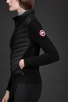 Chamarras Canada Goose Mujer Mexico - HyBridge Prendas De Punto Negros NW1580349
